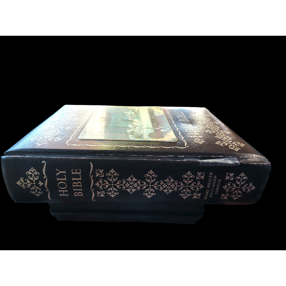 Vintage Holy Bible King James Version Home Health Edt. 3D Cover large - Picture 3 of 9